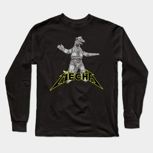 Heavy Metal Mechagodzilla Long Sleeve T-Shirt